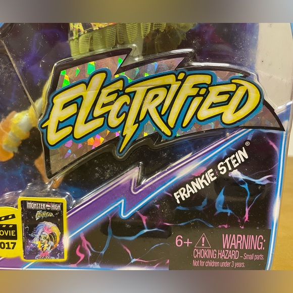 Monster High Frankie Stein Electrified 12” doll. Light up Collectible NWT NRFB - Picture 11 of 12